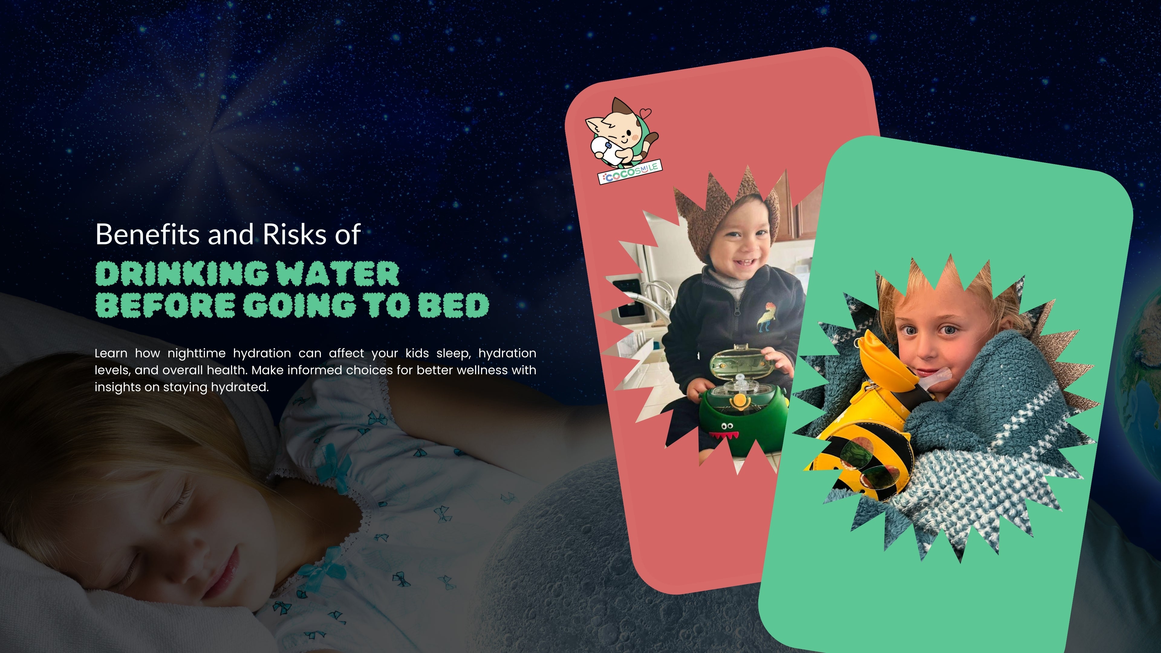 Benefits and Risks of Drinking Water Before Going to Bed - Cocosmile Cups