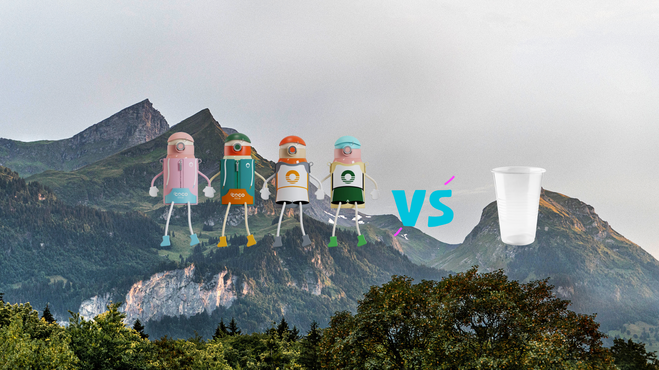 CocoSmile Cups vs. Disposable Plastic Cups: The Sustainable Choice - Cocosmile Cups