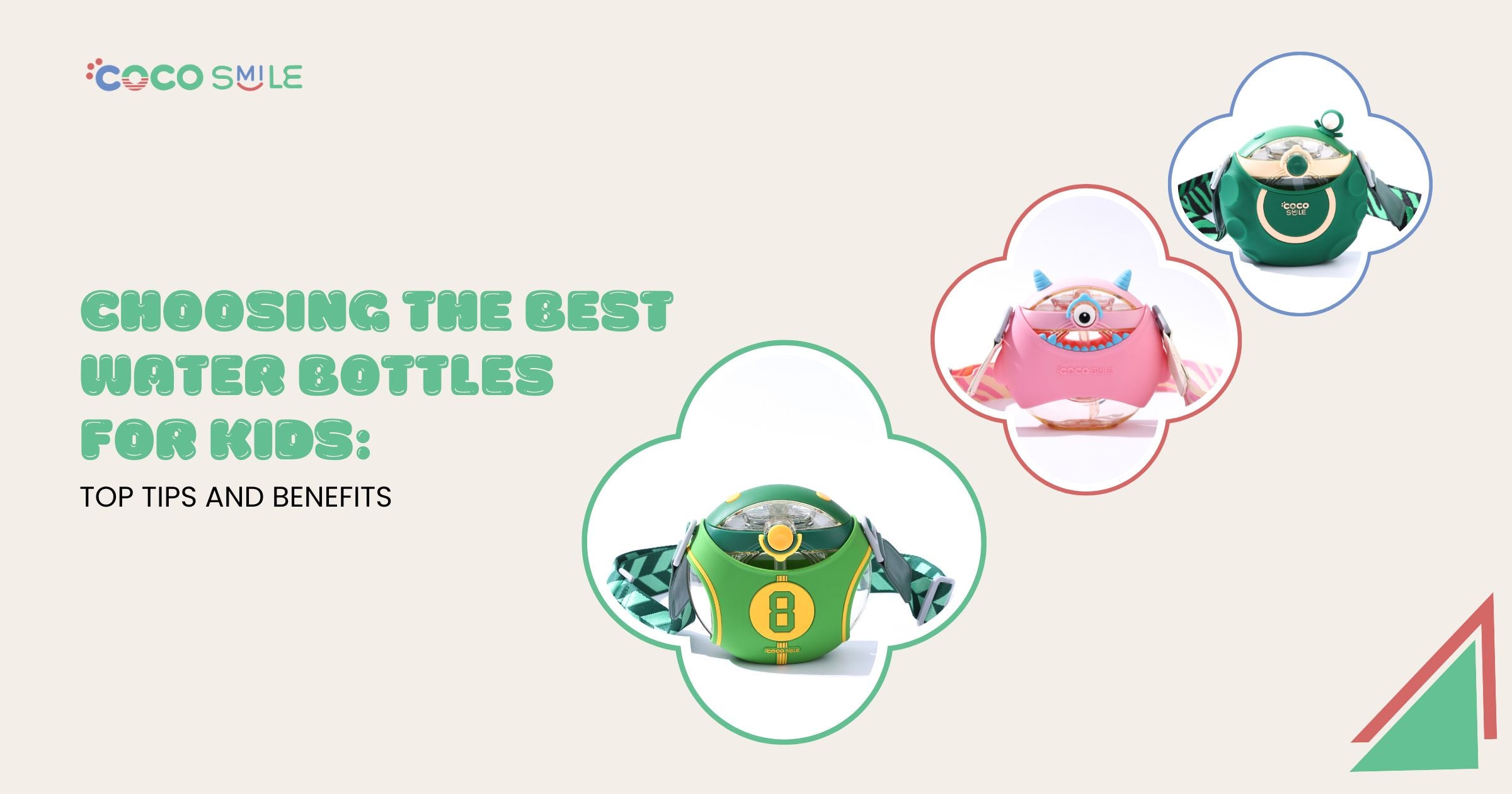 Choosing the Best Water Bottle for Kids: Top Tips and Benefits - Cocosmile Cups
