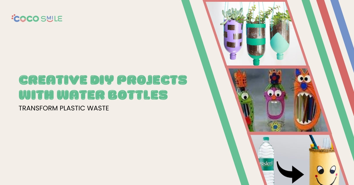 Transform Plastic Waste: Creative DIY Projects with Water Bottles - Cocosmile Cups