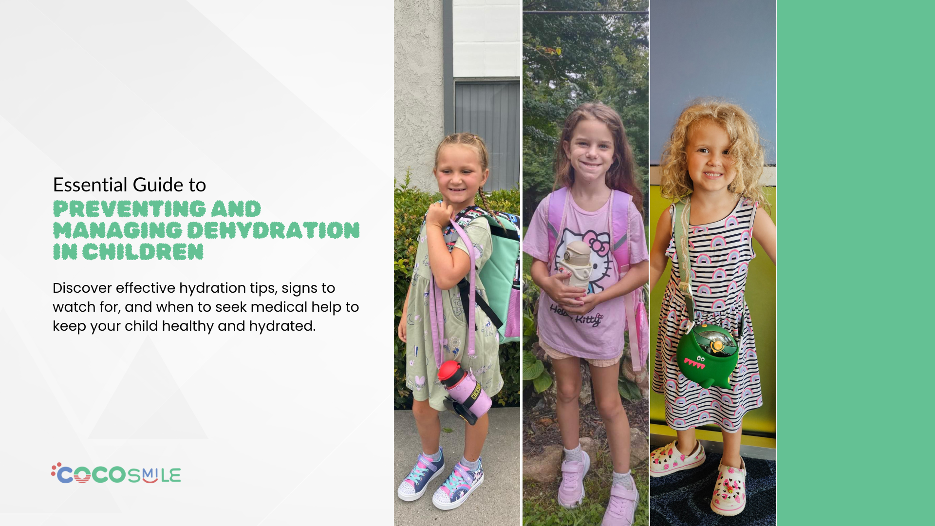 Essential Guide to Preventing and Managing Dehydration in Children - Cocosmile Cups
