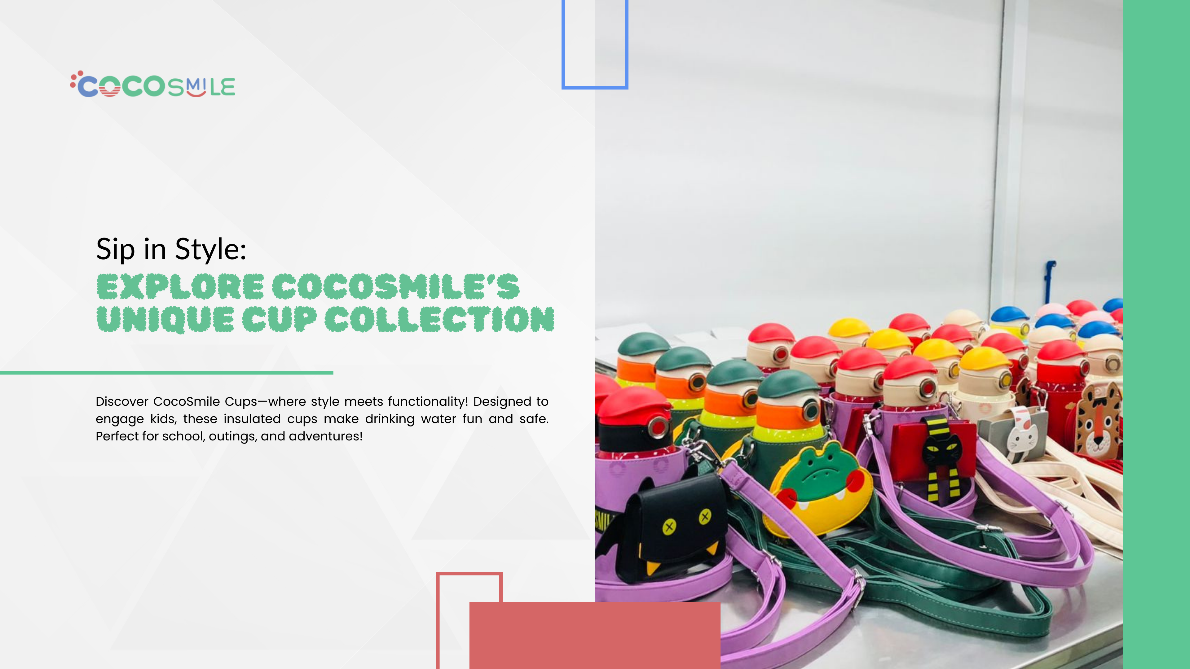 Sip in Style: Explore CocoSmile’s Unique Cup Collection - Cocosmile Cups