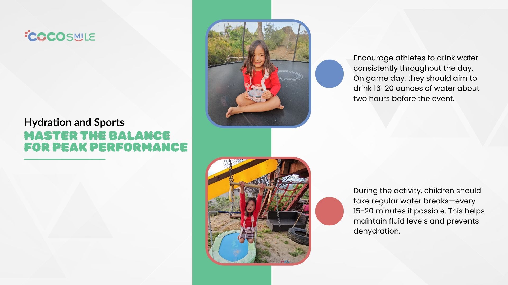 Hydration Hacks for Young Athletes: Master the Balance for Peak Performance - Cocosmile Cups