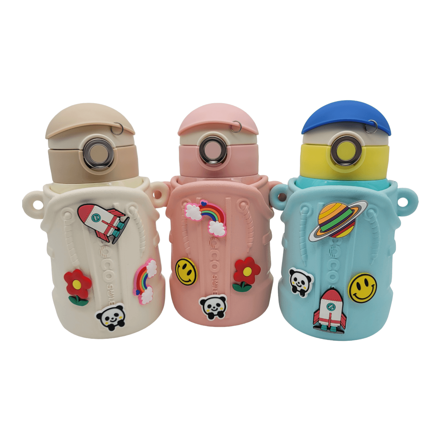 Coco Cap Fun Charm Thermos Cup - Cocosmile Cups