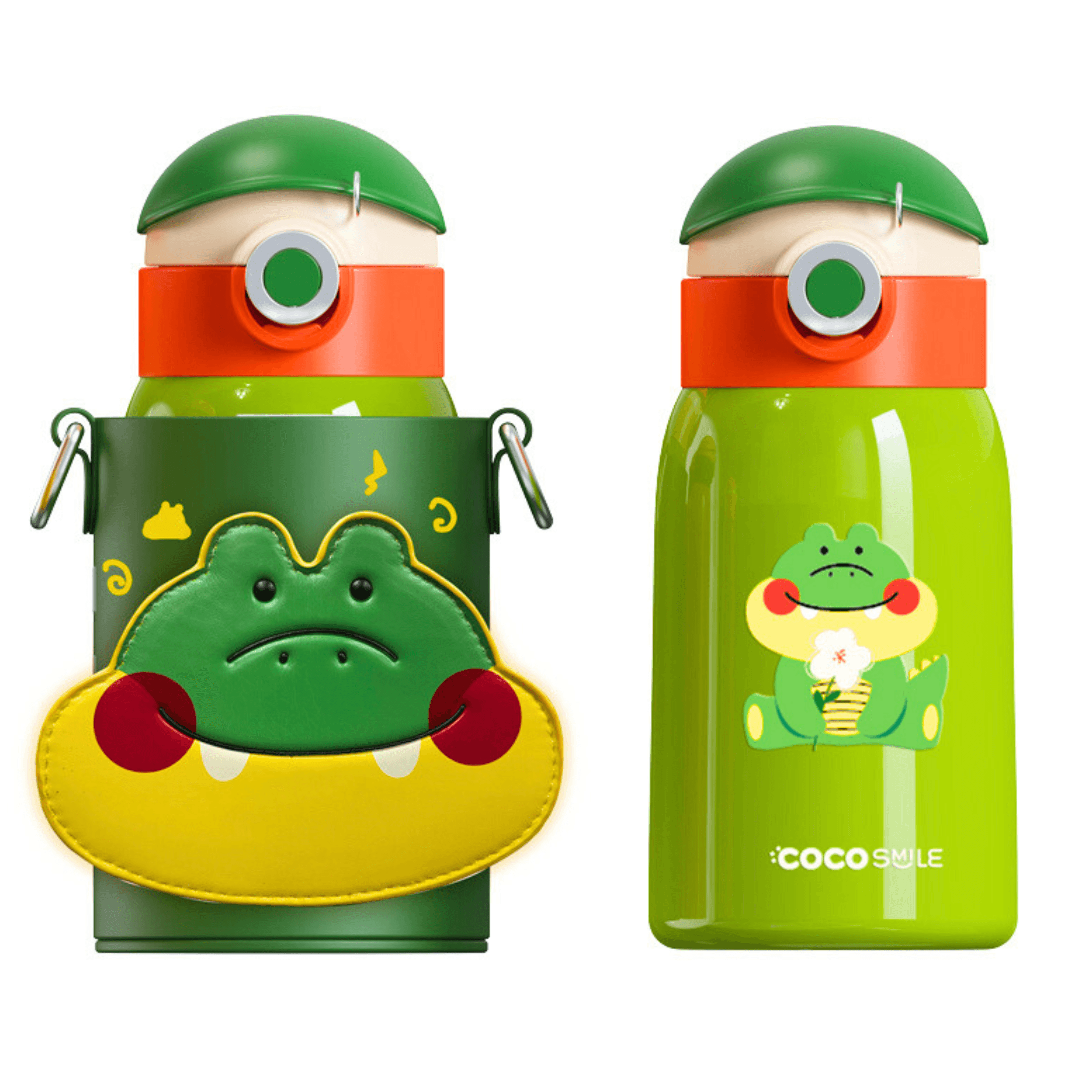 Animal Thermos Cup with Sleeve - Cocosmile Cups