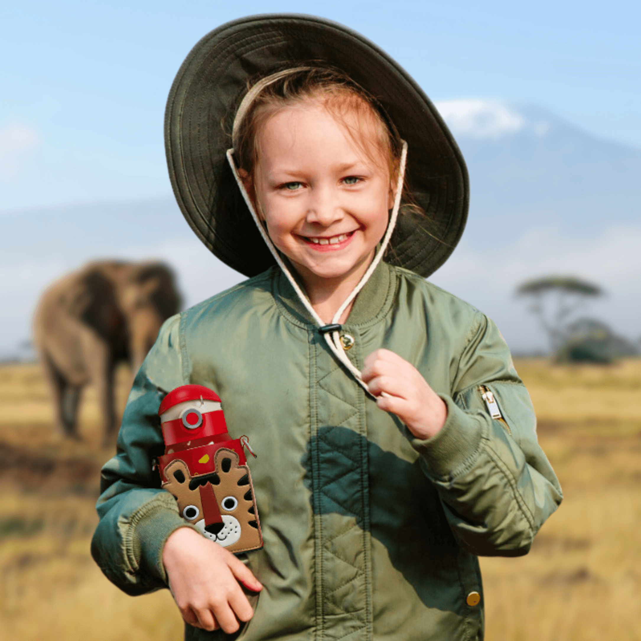 Animal Thermos Cup with Sleeve - Cocosmile Cups