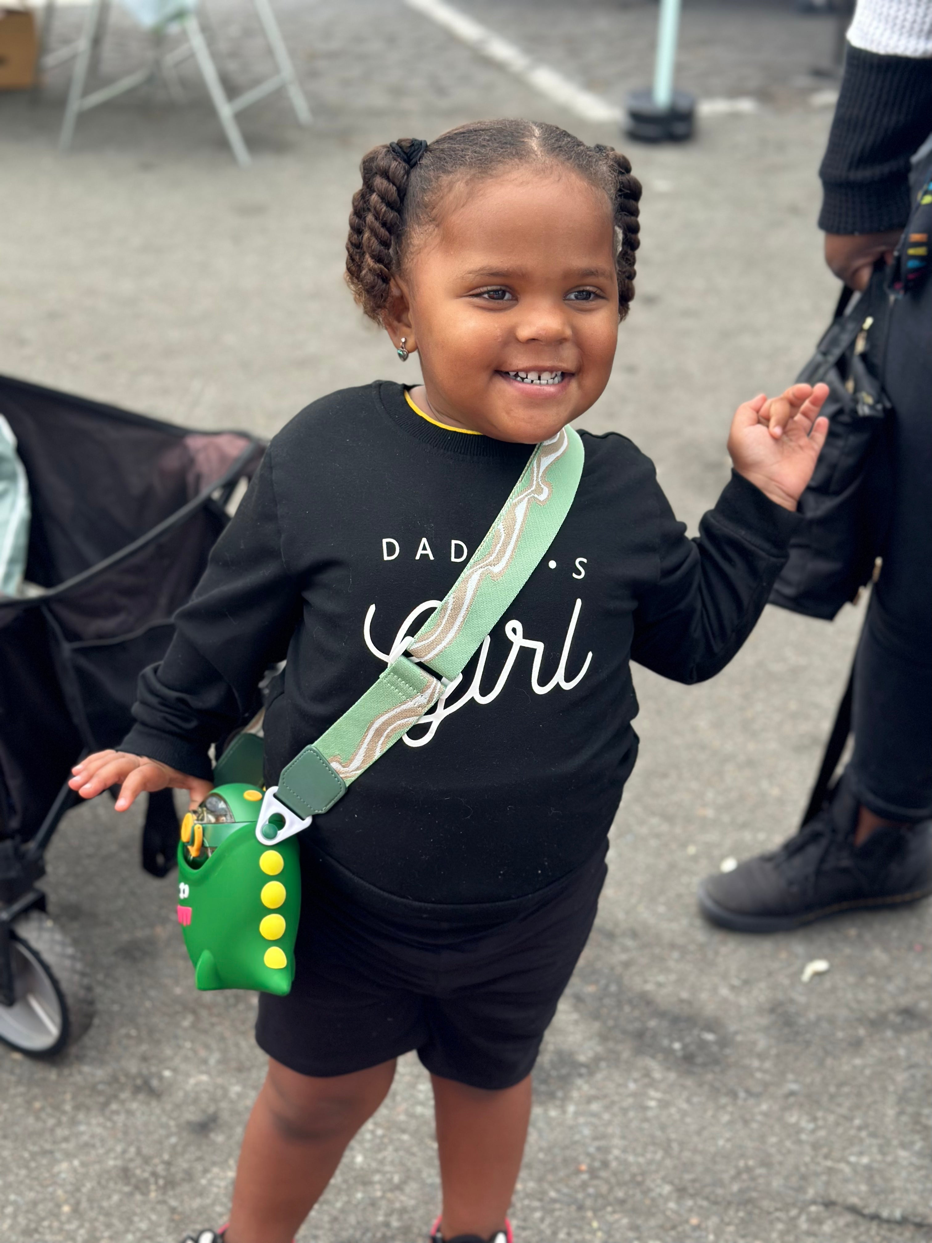Dinosaur Round Bottle with Lanyard.
