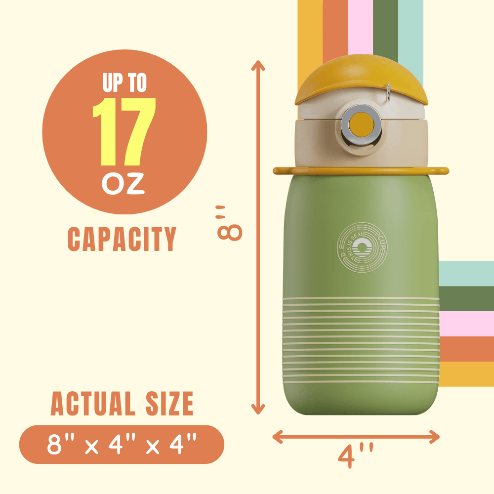 Coco Hat Stripe Cup - Cocosmile Cups