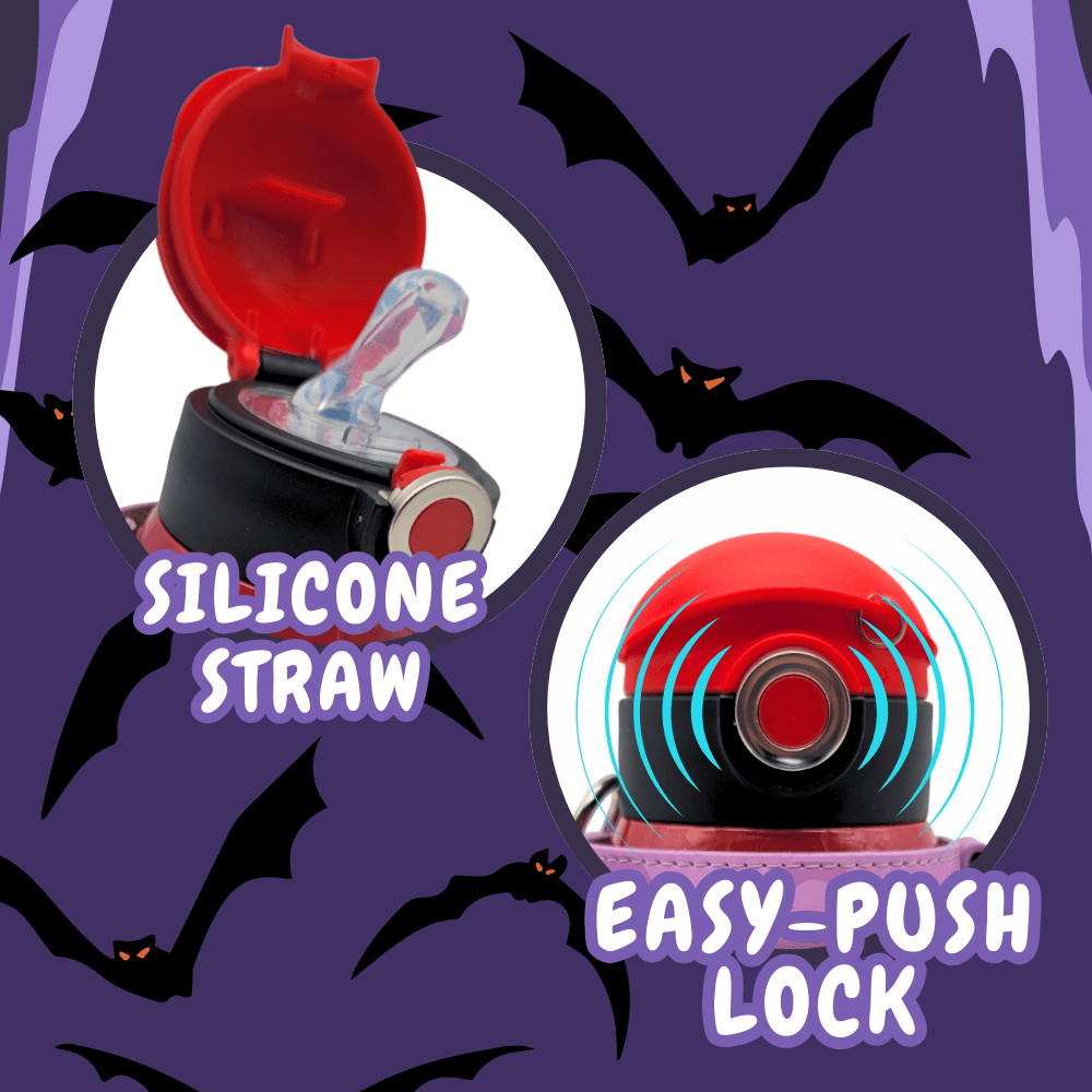 Bat Thermos Cup with Sleeve - Cocosmile Cups