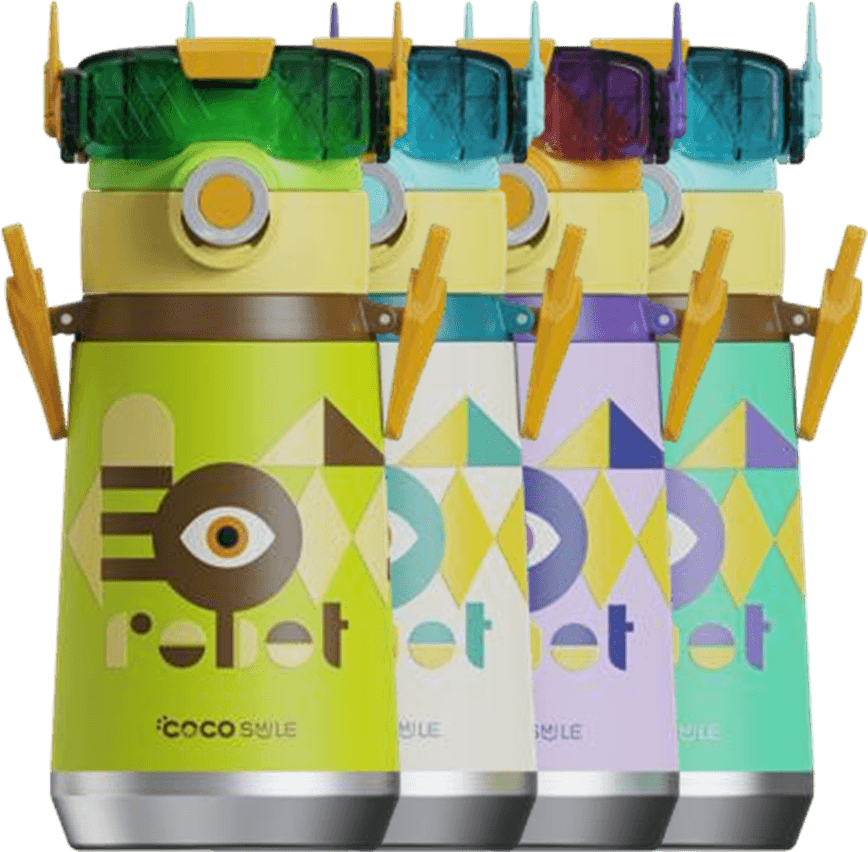 Robot Thermos Cup (Single Eye) - Cocosmile Cups