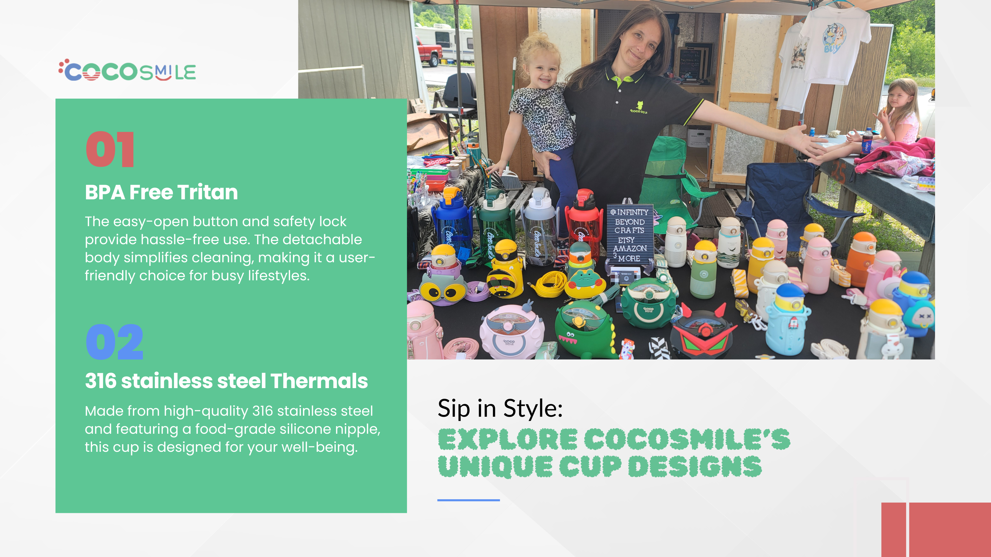 Sip in Style: Explore CocoSmile’s Unique Cup Designs - Cocosmile Cups