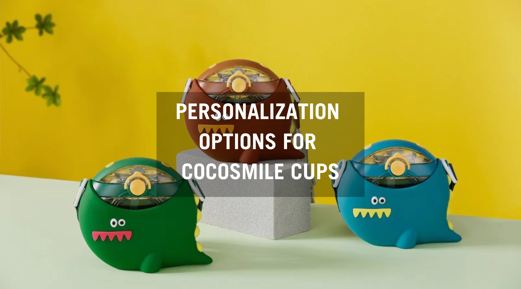 Personalization Options for Cocosmile Cups - Cocosmile Cups