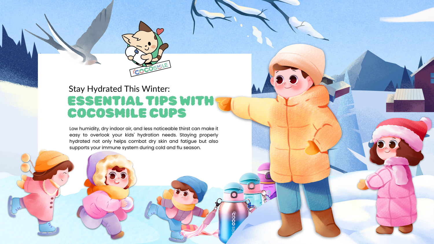 Stay Hydrated This Winter: Essential Tips with Cocosmile Cups