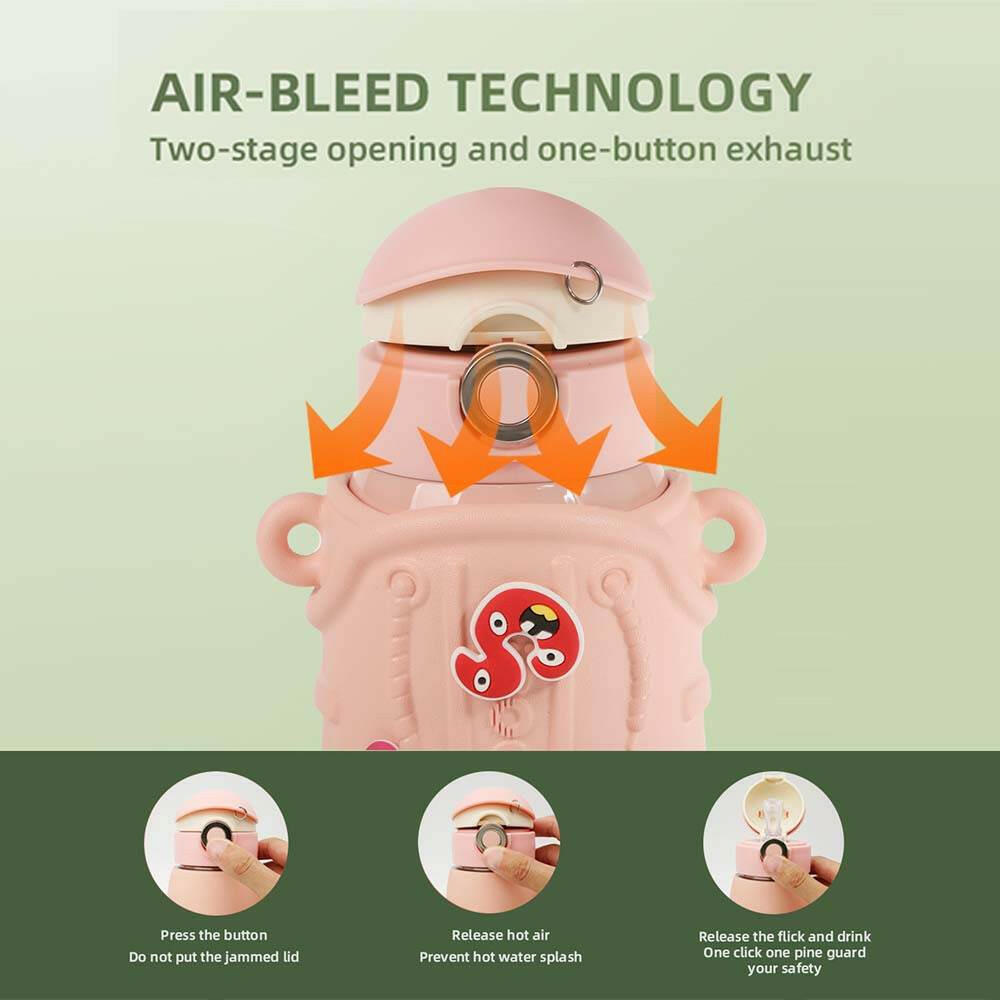 Coco Cap Fun Charm Thermos Cup - Cocosmile Cups