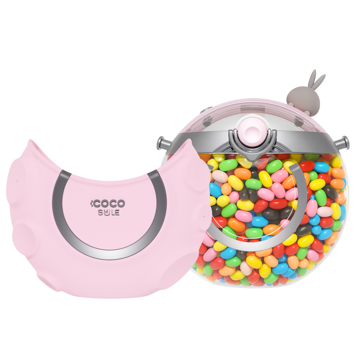 CocoSmile Snack Storage Box for Kids – Cute Leak-Proof Bento Snack Container | BPA-Free Food Storage for School, Travel & Lunchbox Snacks