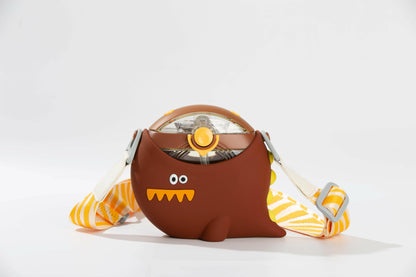 Dinosaur Round Bottle with Lanyard - Cocosmile Cups