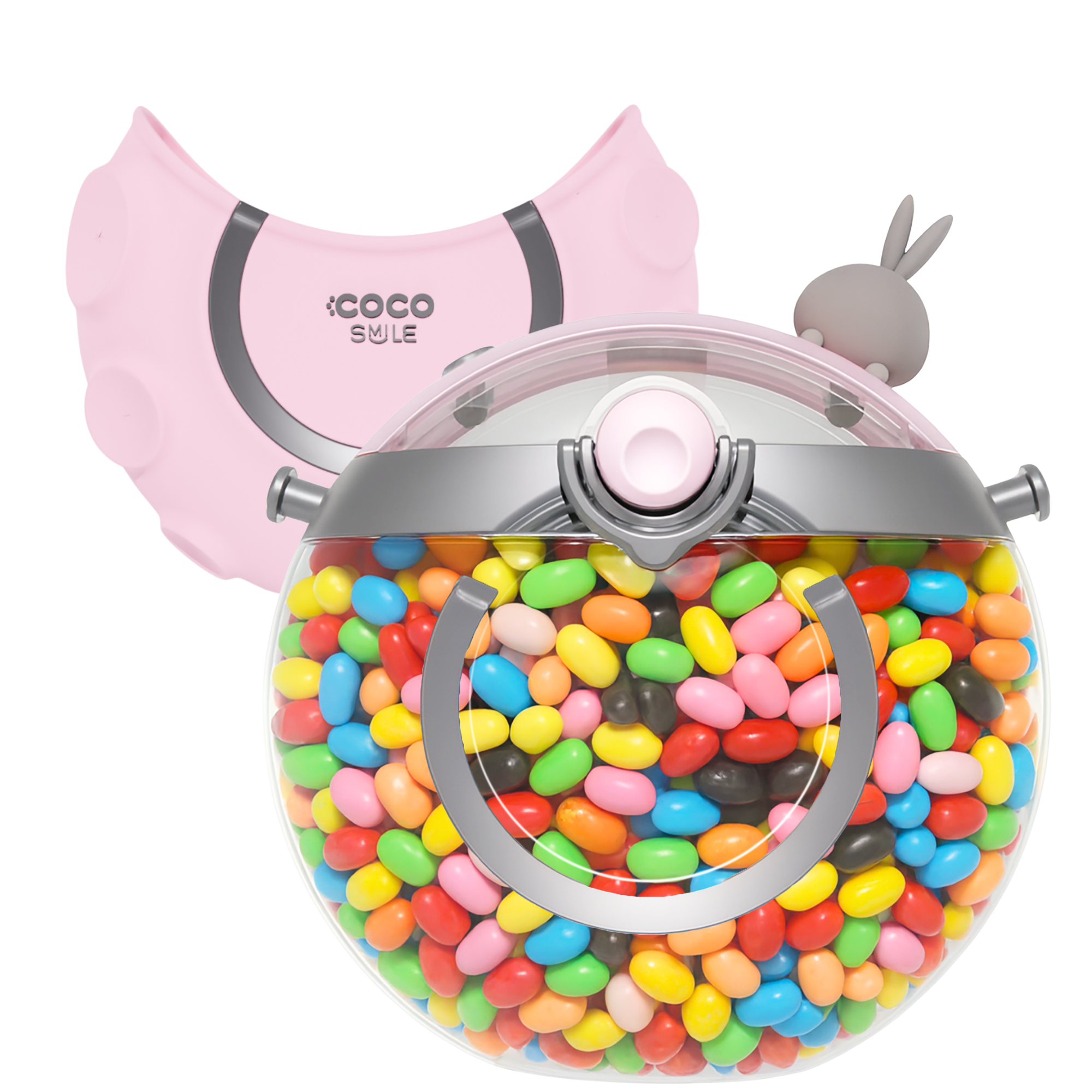 CocoSmile Snack Storage Box for Kids – Cute Leak-Proof Bento Snack Container | BPA-Free Food Storage for School, Travel & Lunchbox Snacks