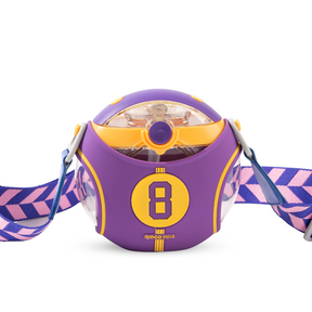 Number 8 jersey Straw Round Bottle