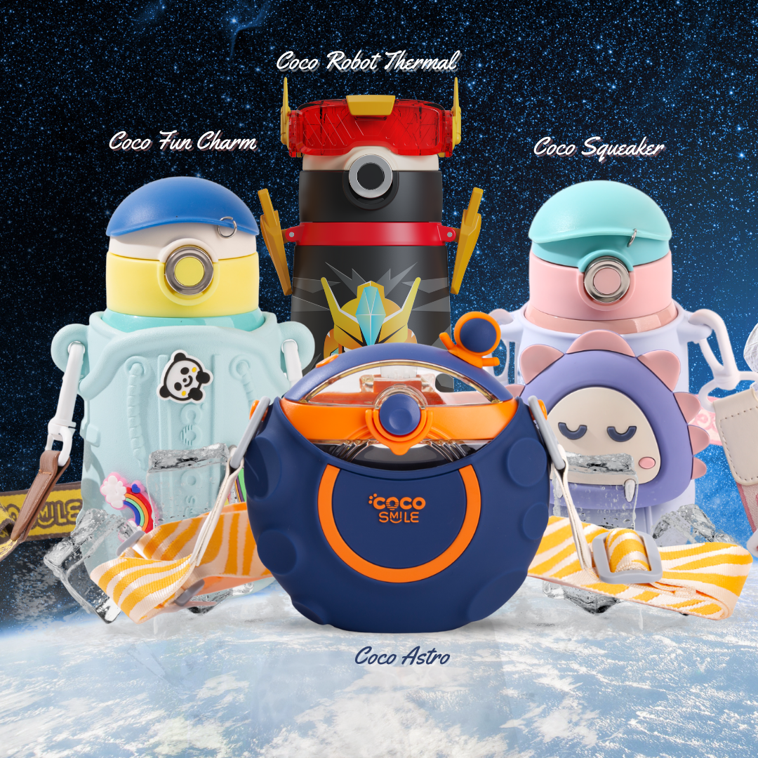 “Space Explorer” Kids Hydration Bundle – 4 Adventure Cups + Free Shipping
