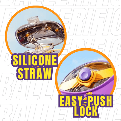 Number 8 jersey Straw Round Bottle.