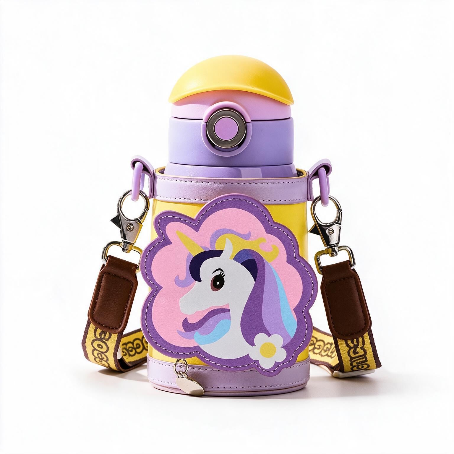 Coco Unicorn Drinking Kids Insulated Water Bottle