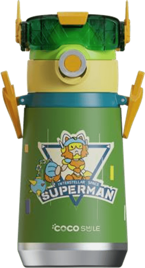 Robot Thermos Cup (Superman) - Cocosmile Cups