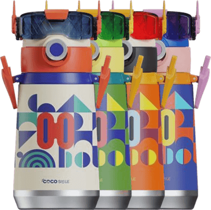 Robot Thermos Cup (Double Eye) - Cocosmile Cups