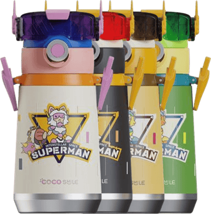 Robot Thermos Cup (Superman) - Cocosmile Cups