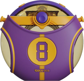 Number 8 jersey Straw Round Bottle