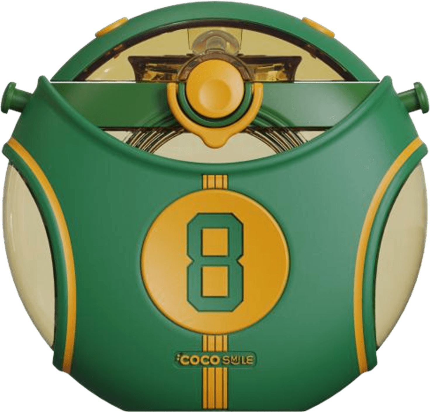 Number 8 jersey Straw Round Bottle.