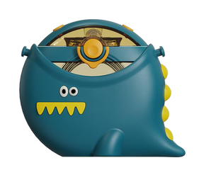 Dinosaur Round Bottle with Lanyard