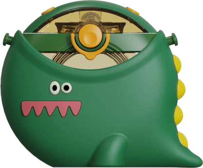 Dinosaur Round Bottle with Lanyard.