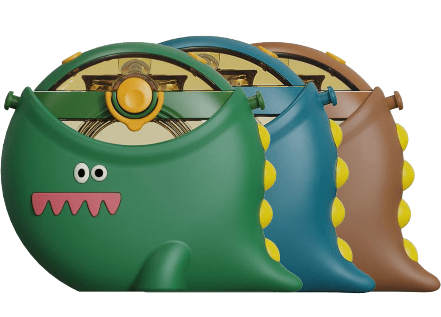 Dinosaur Round Bottle with Lanyard.